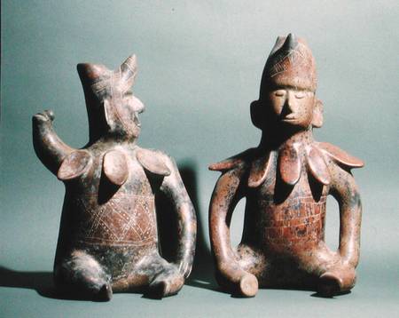 Two Statuettes from Colima, Mexico from Colima  Culture