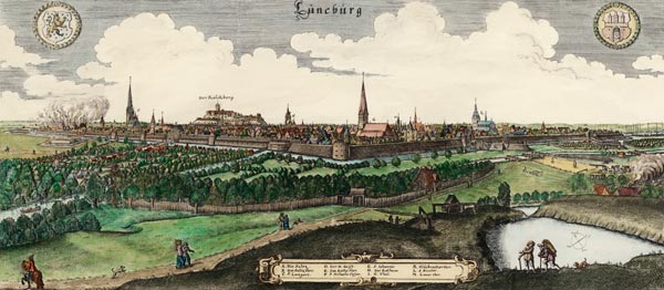Lüneburg, Stadtansicht from Conrad Buno