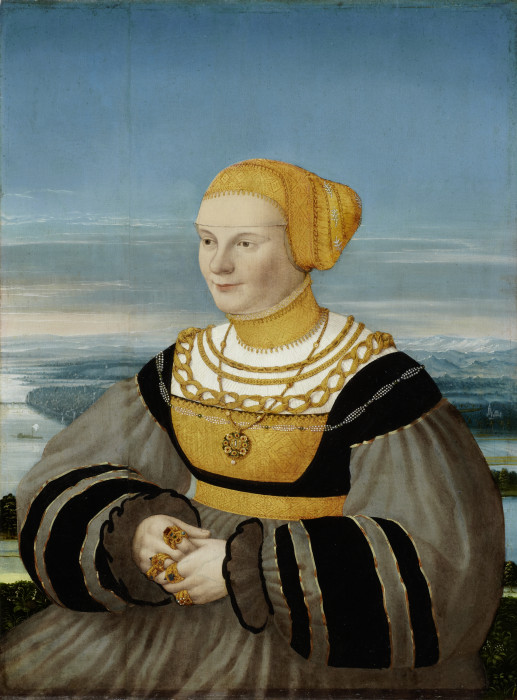 Bildnis der Anna von Holzhausen, geb. Ratzeburg from Conrad Faber von Kreuznach