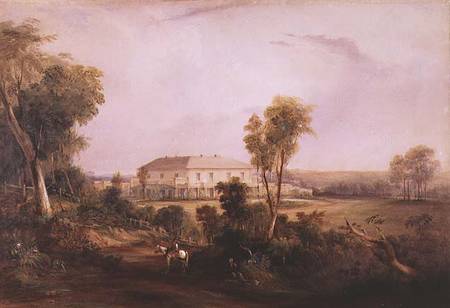 Camden Park House, home of John MacArthur (1767-1834) from Conrad Martens