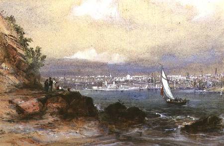 View of Sydney Harbour from Conrad Martens