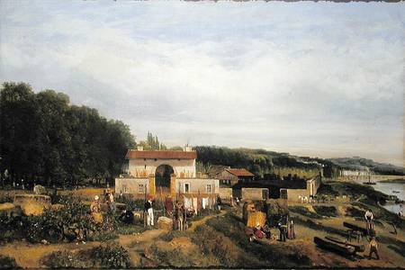 Entrance to the Village of Sevres from Constant Troyon