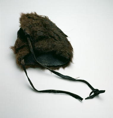 Cap, or hood, found with the Oetzi Iceman (wool) from Copper Age
