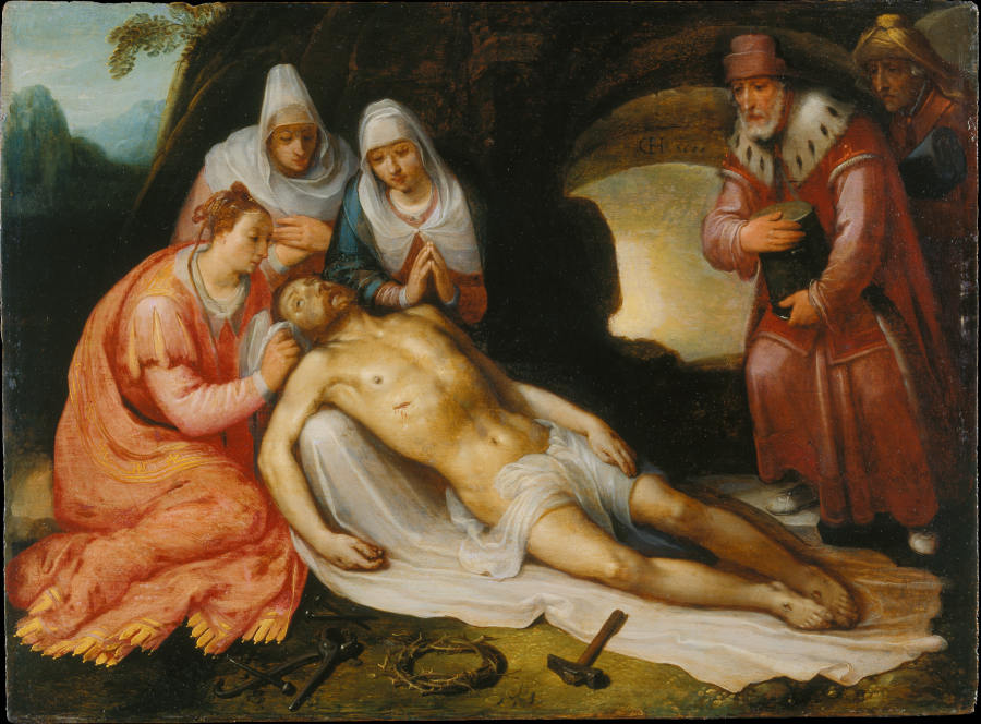 Die Beweinung Christi from Cornelis Cornelisz. van Haarlem