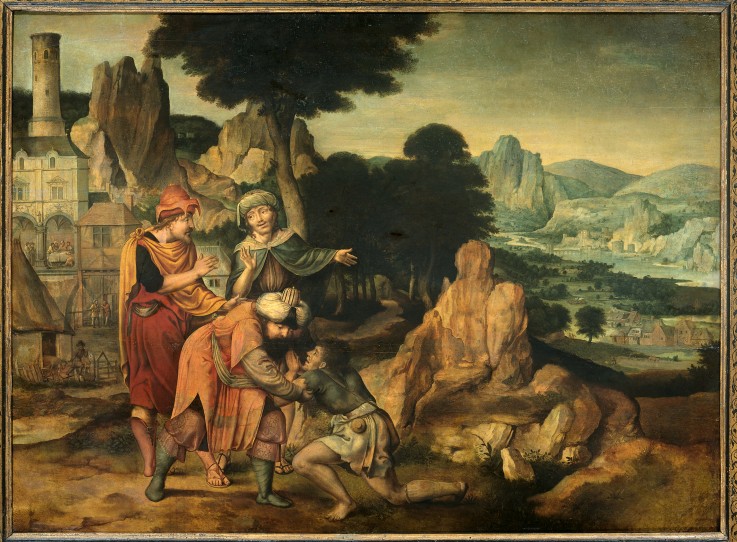 The Parable of the prodigal Son from Cornelis Massys