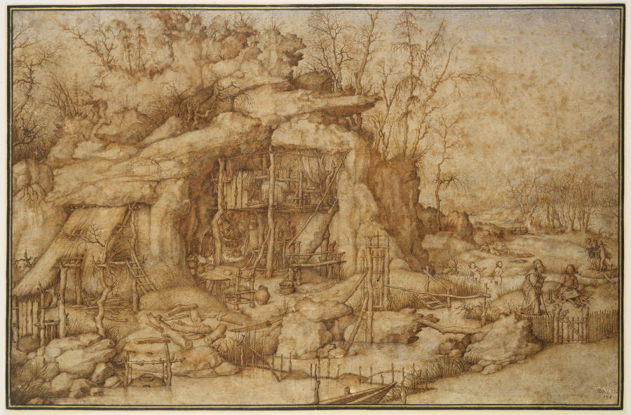 Versuchung des Heiligen Antonius from Cornelis van Dalem