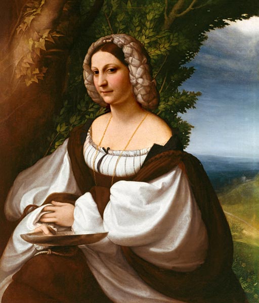 Portrait einer Frau from Correggio (eigentl. Antonio Allegri)