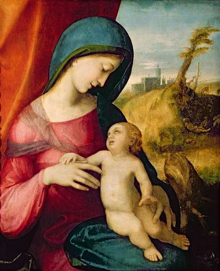 Madonna and Child, 1512-14 from Correggio (eigentl. Antonio Allegri)