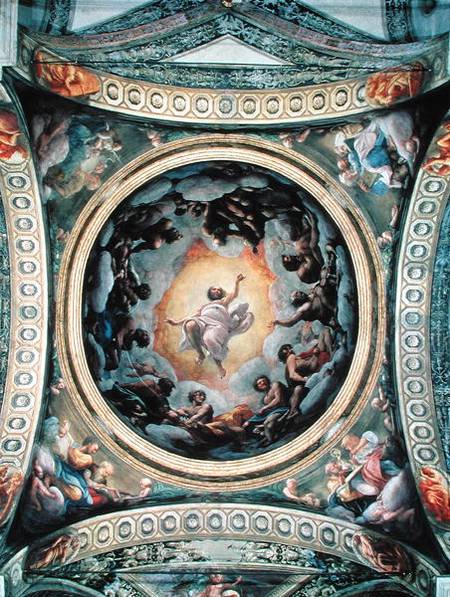 The Vision of St. John on Patmos from Correggio (eigentl. Antonio Allegri)