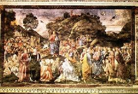 The Sermon on the Mount, from the Sistine Chapel