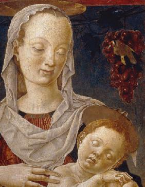 Cosme Tura, Maria mit Kind, Ausschnitt