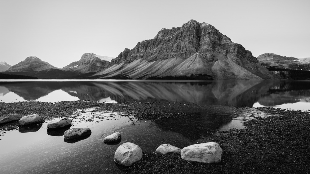 Bow Lake Morgen from Craig Harding