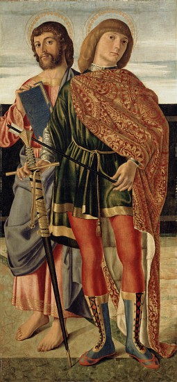 St. Matthew and St. Sebastian from Cristoforo Caselli