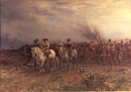 Cromwell after the Battle of Marston Moor from Ernst Crofts