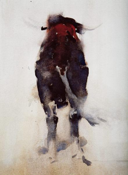 Bull, detail  (see 287414)