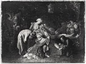 Jean Calas (1698-1762) Bidding Farewell to his Family