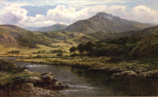 A Highland River Landscape from Daniel Sherrin