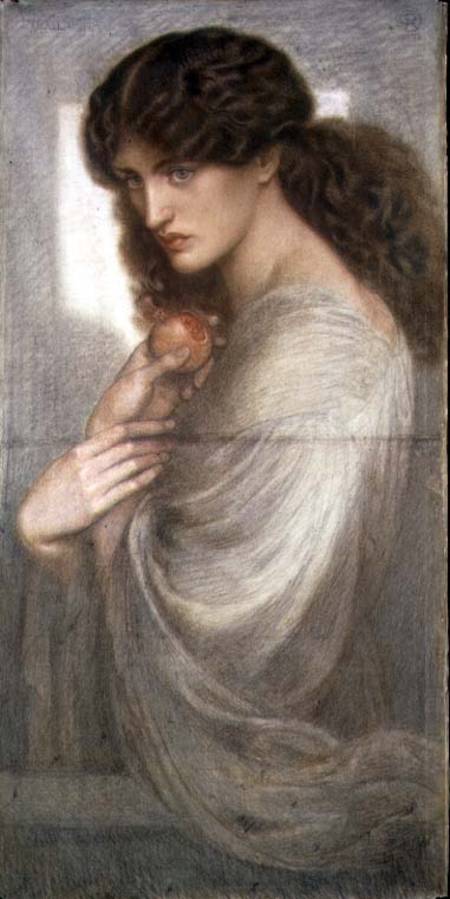 Proserpina from Dante Gabriel Rossetti