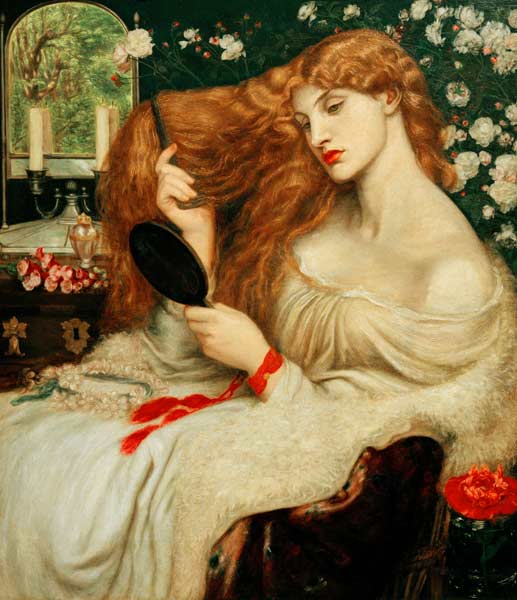 D.G.Rossetti, Lady Lilith from Dante Gabriel Rossetti