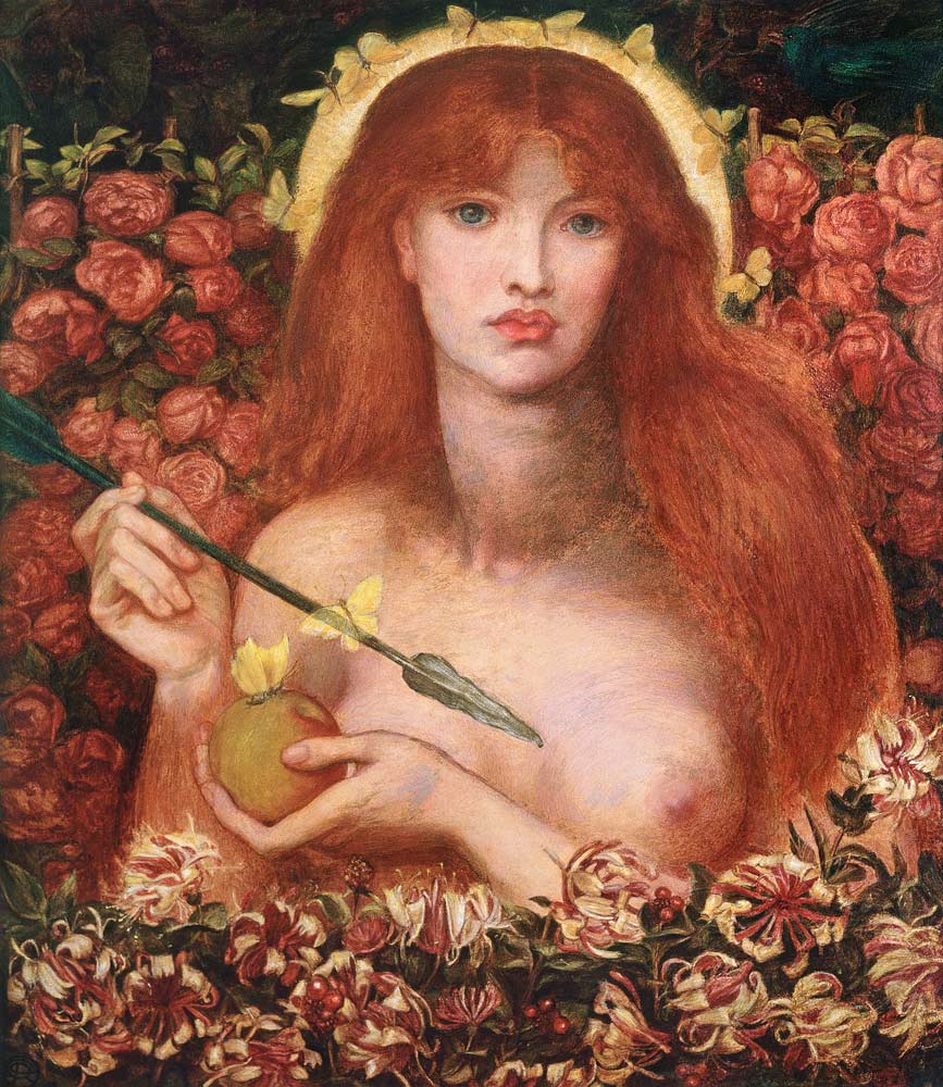 Venus Verticordia ("Venus the changer of hearts") from Dante Gabriel Rossetti