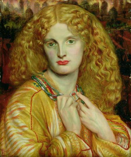 Helen of Troy from Dante Gabriel Rossetti