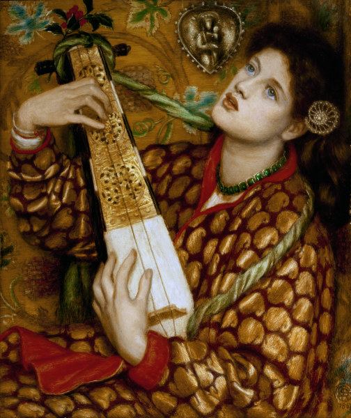 Rossetti / Christmas Carol / 1867 from Dante Gabriel Rossetti