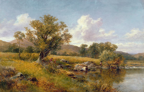 A River Landscape from David Bates