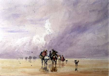 Crossing Lancaster Sands from David Cox