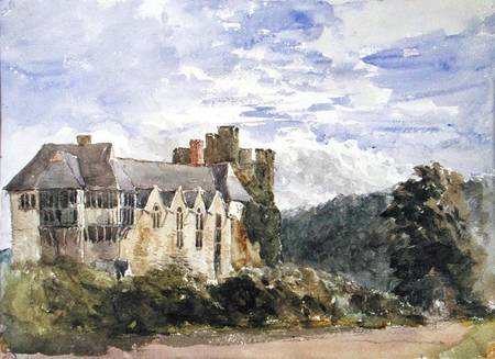 Stokesay Castle and Abbey from David Cox