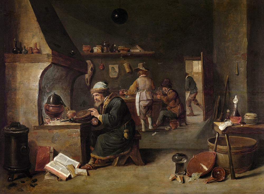 The Alchemist from David Teniers