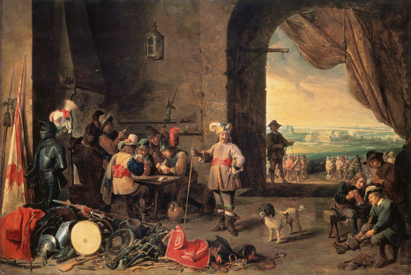 The Guardroom from David Teniers