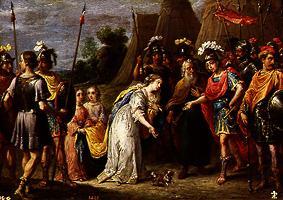 Armida vor Gottfried von Bouillon from David Teniers