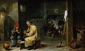 In der Dorfschenke from David Teniers