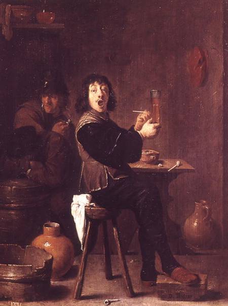 The Happy Soldier from David Teniers