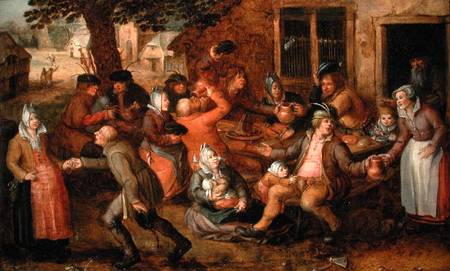 Peasants Merrymaking from David Vinckboons