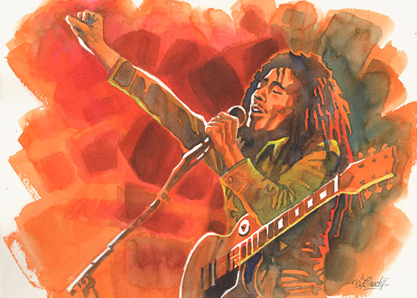 Bob Marley
42 x 30 cm
 from Denis Truchi