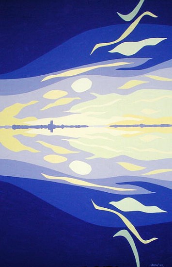 Reflections, Seymour, 2003 (gouache on paper)  from Derek  Crow