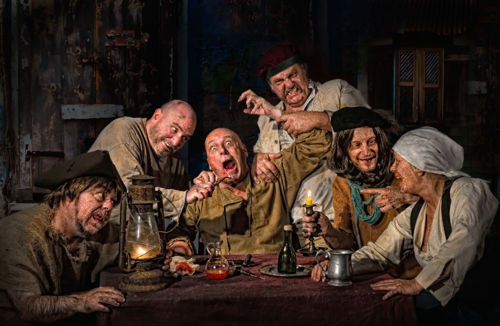 The Dentist - homage to Caravaggio from Derek Galon MA