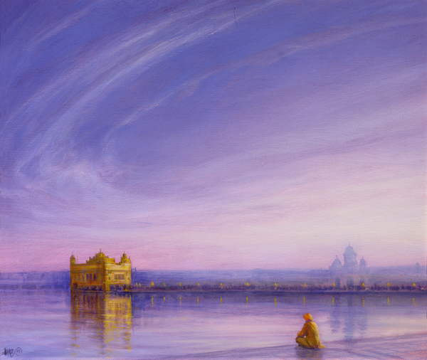 Evening at the Golden Temple, Amritsar from Derek Hare