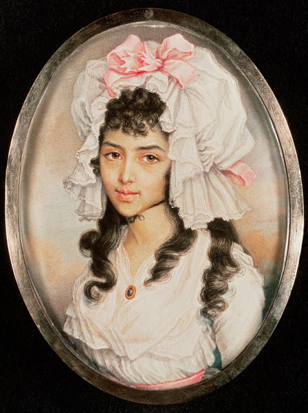 Miniature Portrait of a Girl from Diana