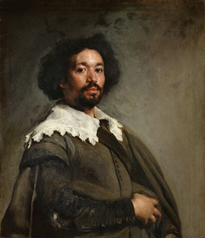 Portrait von Juan de Pareja. from Diego Rodriguez de Silva y Velázquez