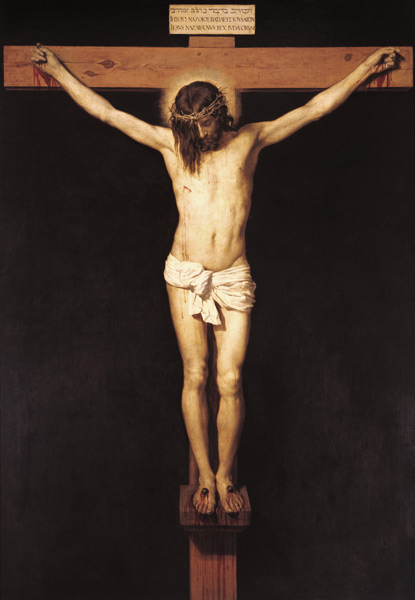 Christus am Kreuz (Christus von San Placido) from Diego Rodriguez de Silva y Velázquez