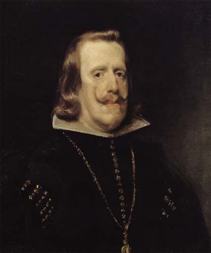 Philipp IV. von Spanien from Diego Rodriguez de Silva y Velázquez