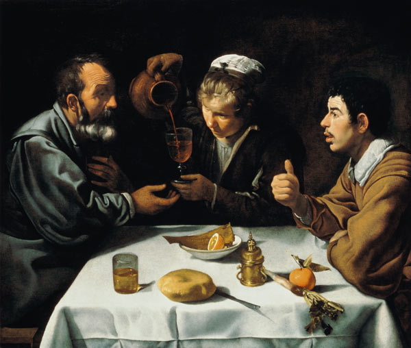 The Lunch from Diego Rodriguez de Silva y Velázquez