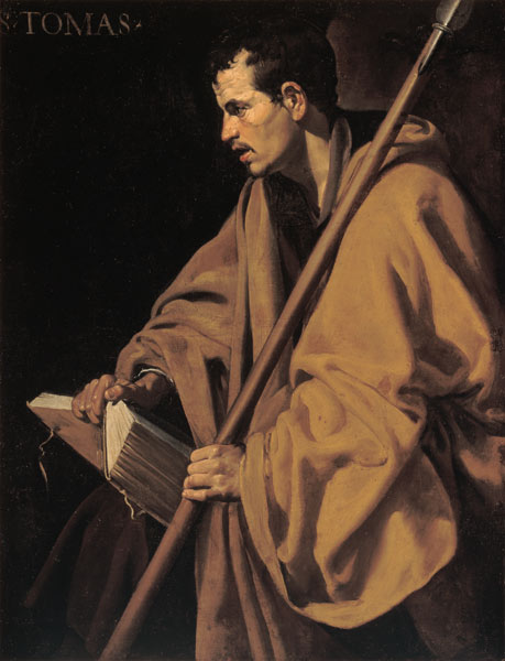 Velázquez / Thomas the Apostle from Diego Rodriguez de Silva y Velázquez
