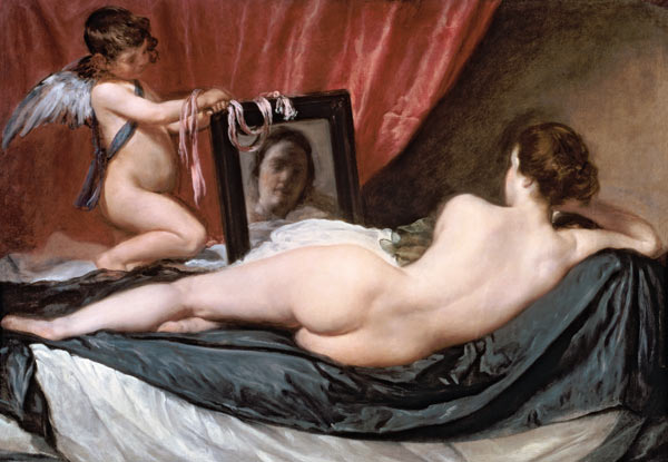 Venus mit Spiegel from Diego Rodriguez de Silva y Velázquez