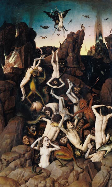 Hell from Dieric Bouts d. Ä.