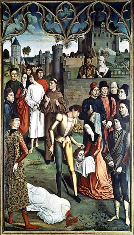The Justice of the Emperor Otto: The Execution of the Innocent Man from Dieric Bouts d. Ä.