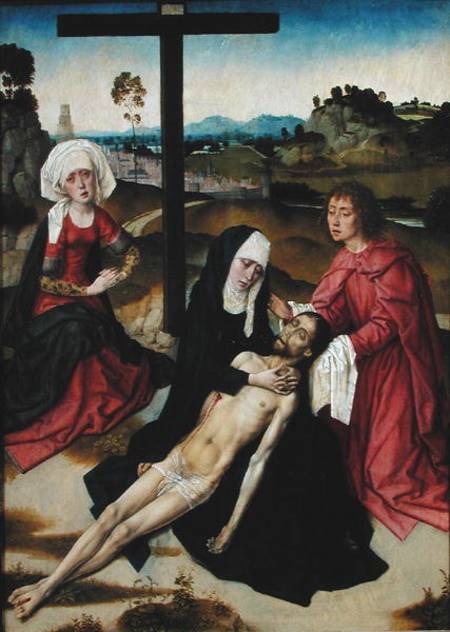 The Lamentation from Dieric Bouts d. Ä.