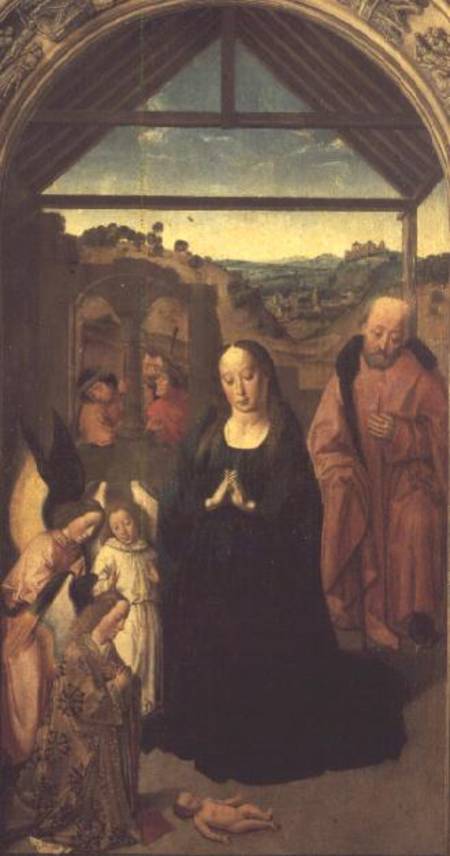 The Nativity from Dieric Bouts d. Ä.